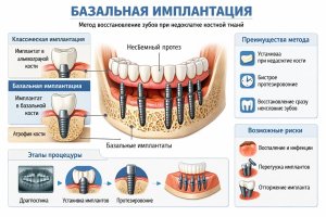 Базальная имплантация: особенности метода, показания и ограничения