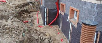 installation of drainage step by step instructions