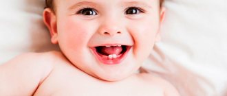 первые зубы появляются в 5,5-6 месяцев
