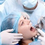 The procedure for performing periostotomy in dentistry