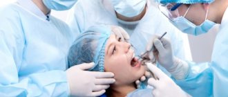 The procedure for performing periostotomy in dentistry