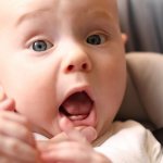 Teething in young children