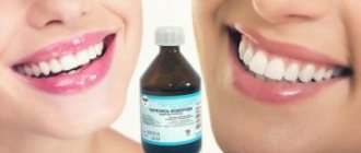 All about teeth whitening with hydrogen peroxide and reviews of the procedure